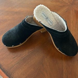 Clogs- Chinese Laundry size 9.5 suade clogs